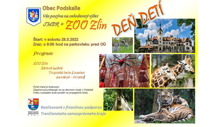 Celodenný výlet do ZOO Zlín